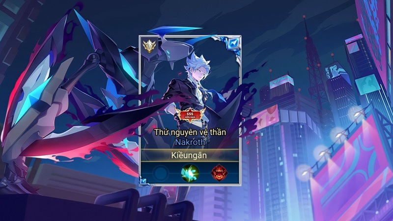 Hình ảnh Thứ Nguyên Vệ Thần của Nakroth để làm poster, in dán tường
