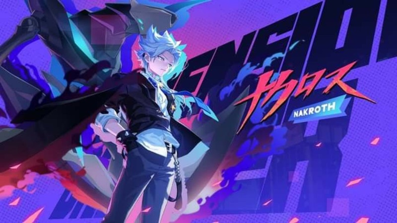Tướng Nakroth Thứ Nguyên Vệ Thần trong game Liên Quân Mobile
